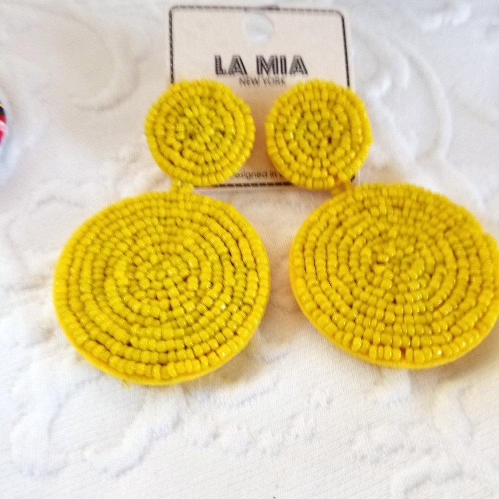 Statement earrings
